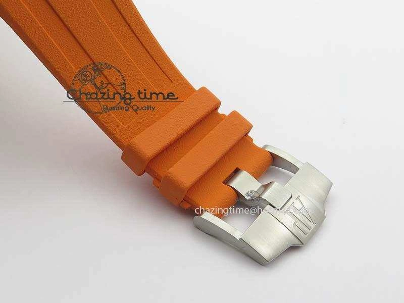 Royal Oak Offshore Diver Chronograph Orange Noob Best Edition On Orange Rubber Strap A3126