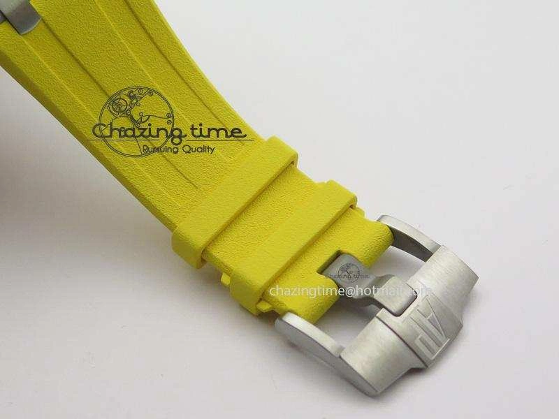 Royal Oak Offshore Diver Chronograph Yellow JF Best Edition On Yellow Rubber Strap A3126