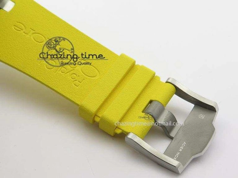 Royal Oak Offshore Diver Chronograph Yellow JF Best Edition On Yellow Rubber Strap A3126