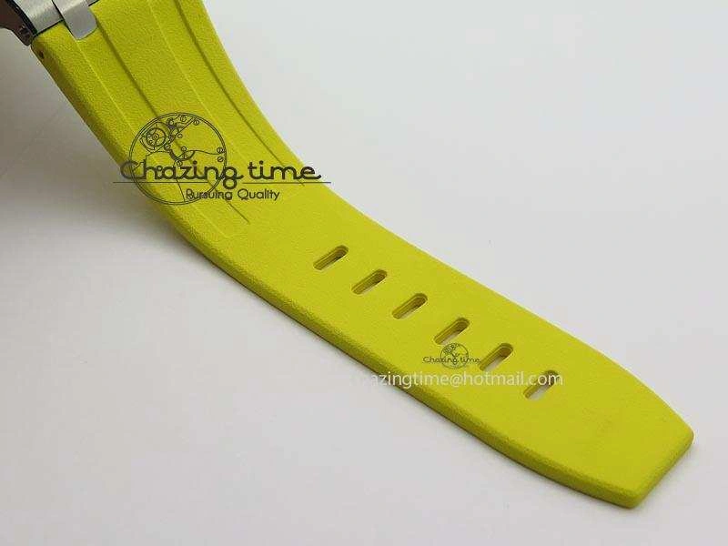 Royal Oak Offshore Diver Chronograph Yellow Noob Best Edition On Yellow Rubber Strap A3126