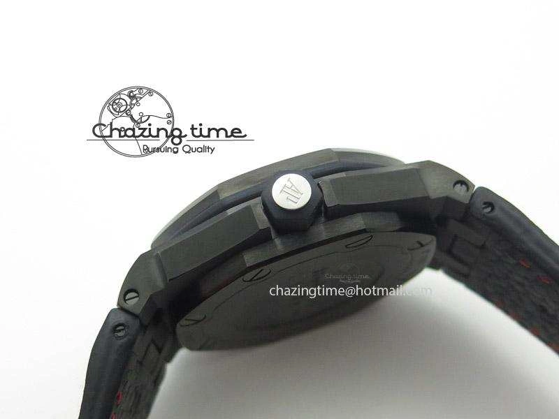 Royal Oak Offshore Diver Ember Limited Edition JF Best Edition On Black Leather Strap A3120