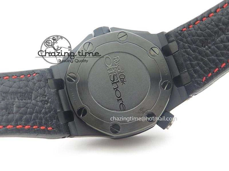 Royal Oak Offshore Diver Ember Limited Edition JF Best Edition On Black Leather Strap A3120