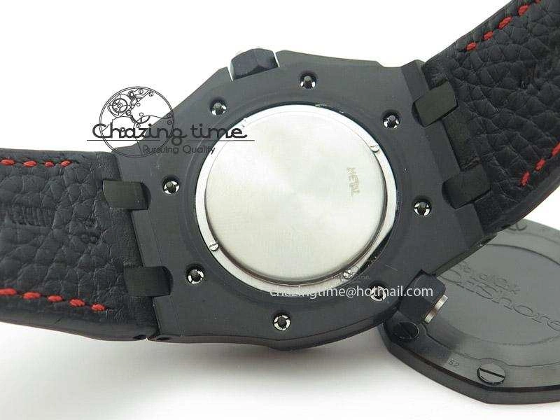Royal Oak Offshore Diver Ember Limited Edition JF Best Edition On Black Leather Strap A3120