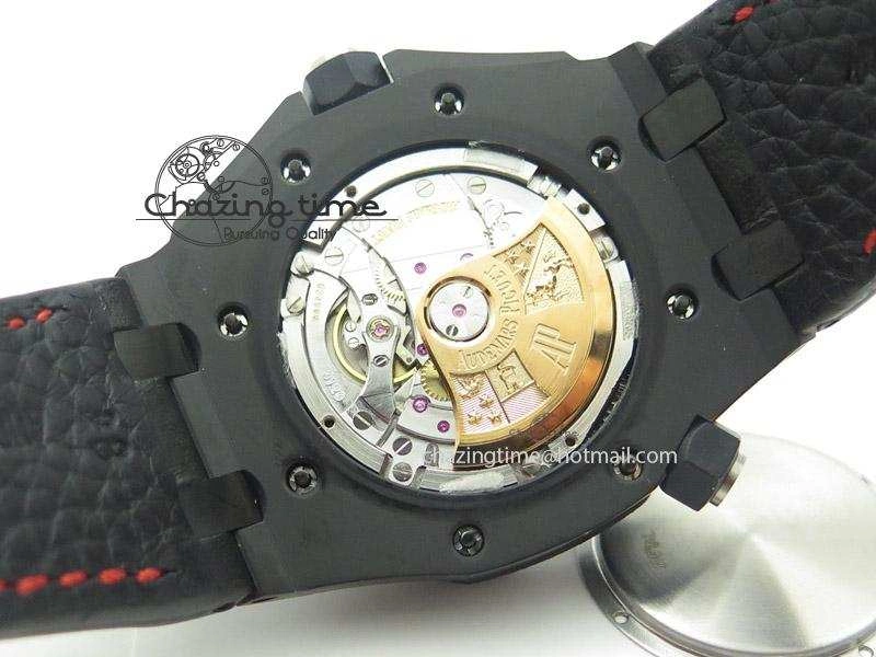 Royal Oak Offshore Diver Ember Limited Edition JF Best Edition On Black Leather Strap A3120