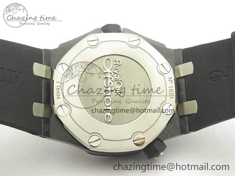 Royal Oak Offshore Diver Forged Carbon 15706 1:1 JF Best Edition on Rubber Strap A3120 V5S