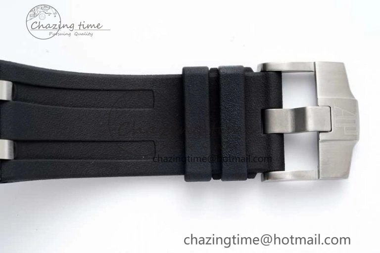 Royal Oak Offshore Diver Forged Carbon IPF Best Edition on Rubber Strap MIYOTA9015