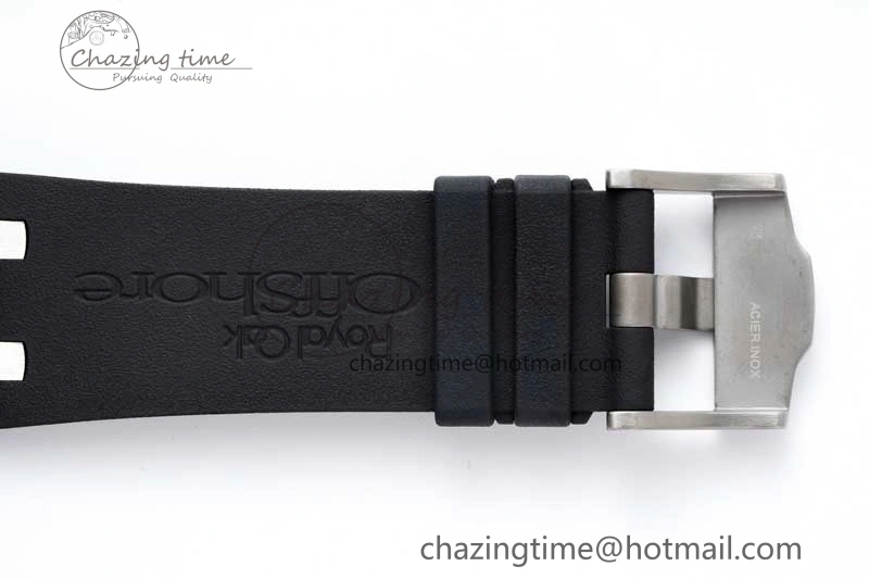 Royal Oak Offshore Diver Forged Carbon IPF Best Edition on Rubber Strap MIYOTA9015