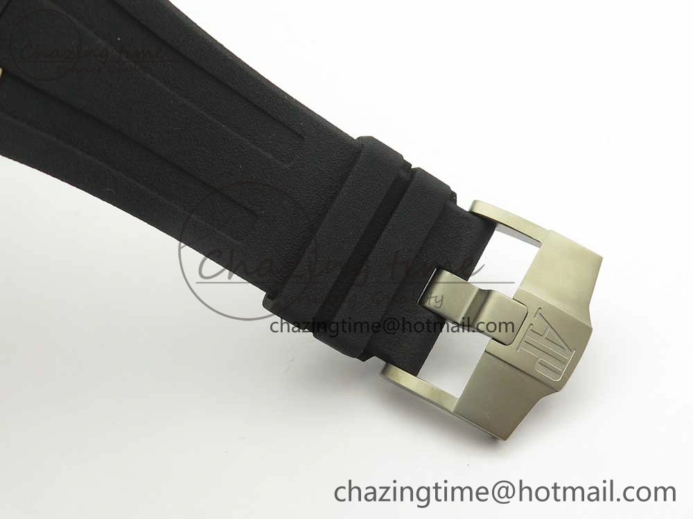 Royal Oak Offshore Diver Forged Carbon XF 1:1 Best Edition on Rubber Strap A2836 V3