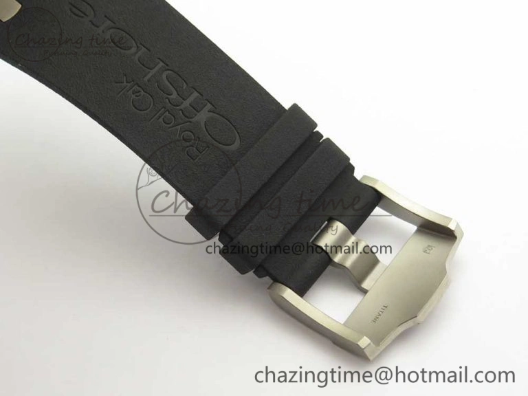 Royal Oak Offshore Diver Forged Carbon XF 1:1 Best Edition on Rubber Strap A2836 V3