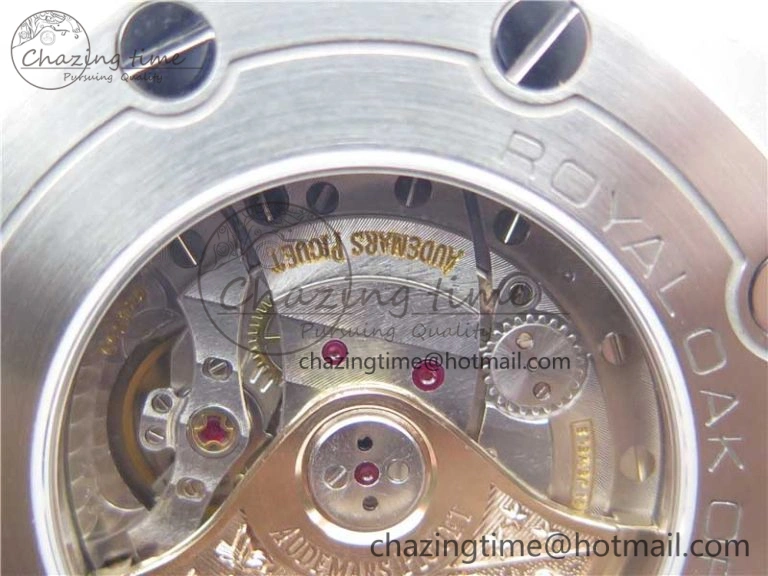 Royal Oak Offshore Diver Green 15710 JF 1:1 Best Edition on Green Rubber Strap A3120