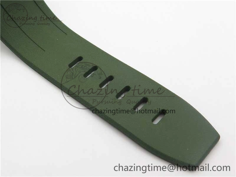 Royal Oak Offshore Diver Green 15710 JF 1:1 Best Edition on Green Rubber Strap A3120