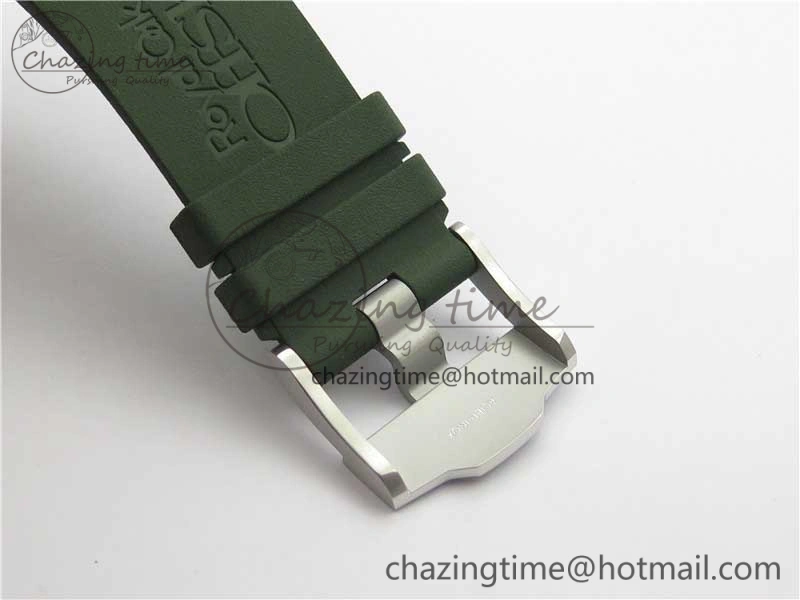 Royal Oak Offshore Diver Green 15710 JF 1:1 Best Edition on Green Rubber Strap A3120