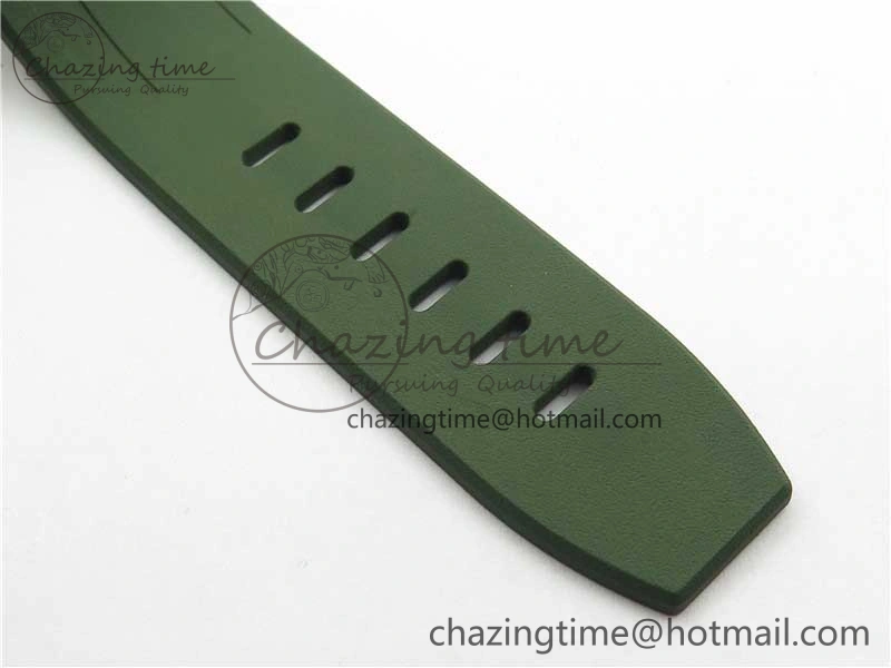 Royal Oak Offshore Diver Green 15710 JF 1:1 Best Edition on Green Rubber Strap A3120