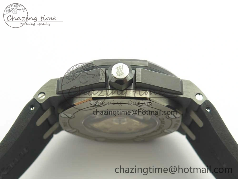Royal Oak Offshore Diver Real Ceramic JF Best Edition on Rubber Strap A3120 V5S