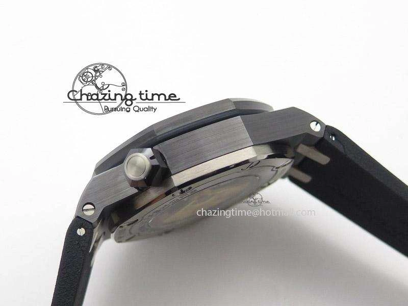 Royal Oak Offshore Diver Real Ceramic Noob Best Edition on Rubber Strap A3120
