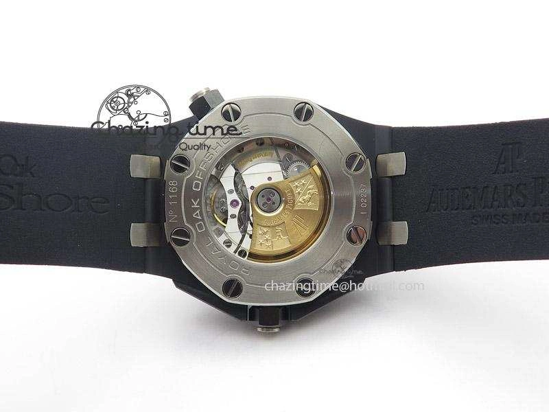 Royal Oak Offshore Diver Real Ceramic Noob Best Edition on Rubber Strap A3120