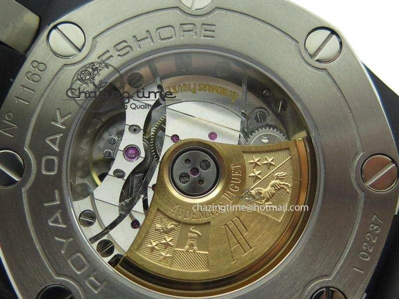 Royal Oak Offshore Diver Real Ceramic Noob Best Edition on Rubber Strap A3120