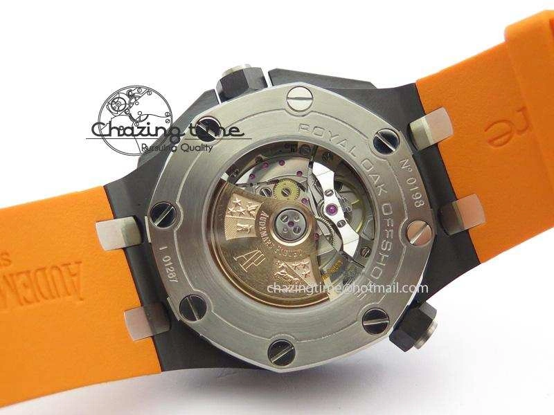 Royal Oak Offshore Diver Real Ceramic V6F Best Edition On Orange Rubber Strap A3120