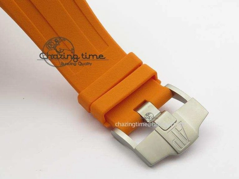 Royal Oak Offshore Diver Real Ceramic V6F Best Edition On Orange Rubber Strap A3120