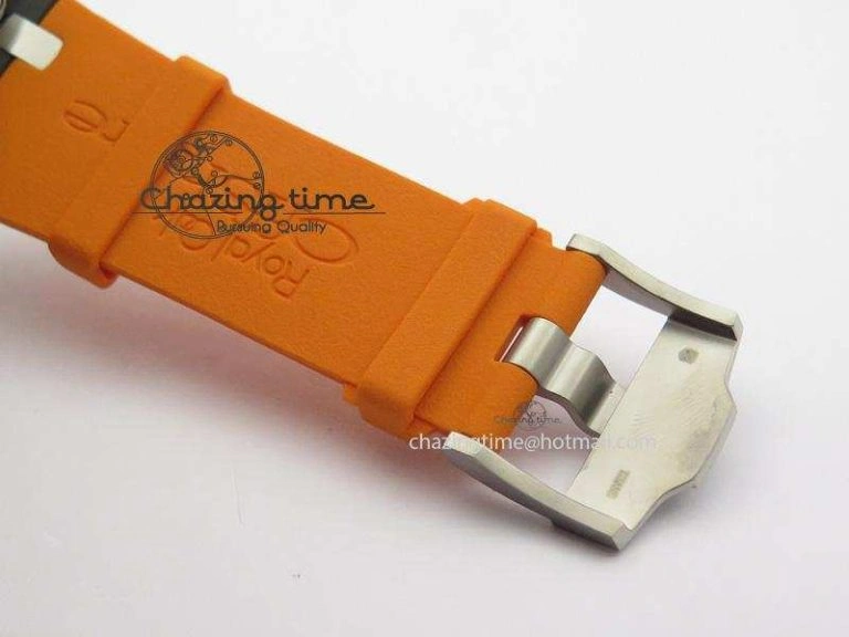 Royal Oak Offshore Diver Real Ceramic V6F Best Edition On Orange Rubber Strap A3120