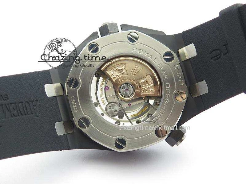 Royal Oak Offshore Diver Real Ceramic V6F Best Edition On Rubber Strap A3120 V2