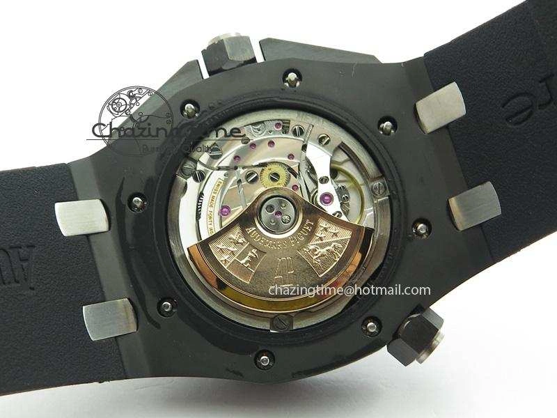 Royal Oak Offshore Diver Real Ceramic V6F Best Edition On Rubber Strap A3120 V2
