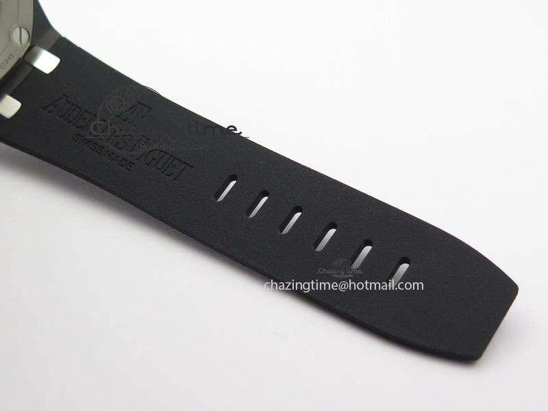 Royal Oak Offshore Diver Real Ceramic V6F Best Edition On Rubber Strap A3120 V2