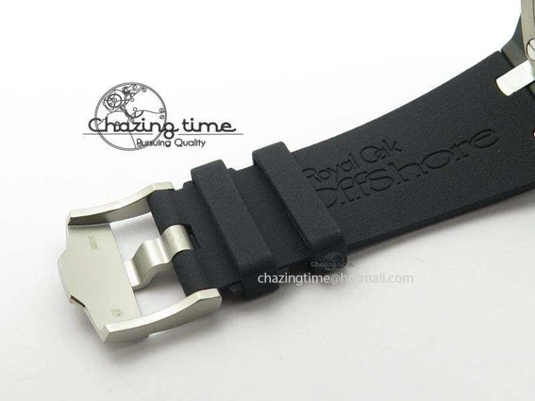 Royal Oak Offshore Diver Real Ceramic V6F Best Edition On Rubber Strap A3120 V2
