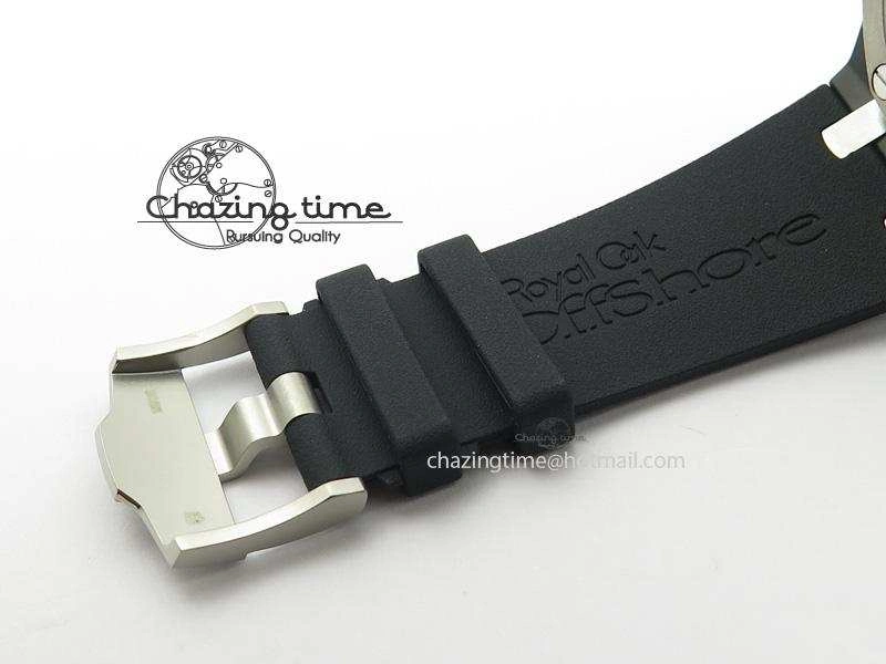 Royal Oak Offshore Diver Real Ceramic V6F Best Edition On Rubber Strap A3120 V2