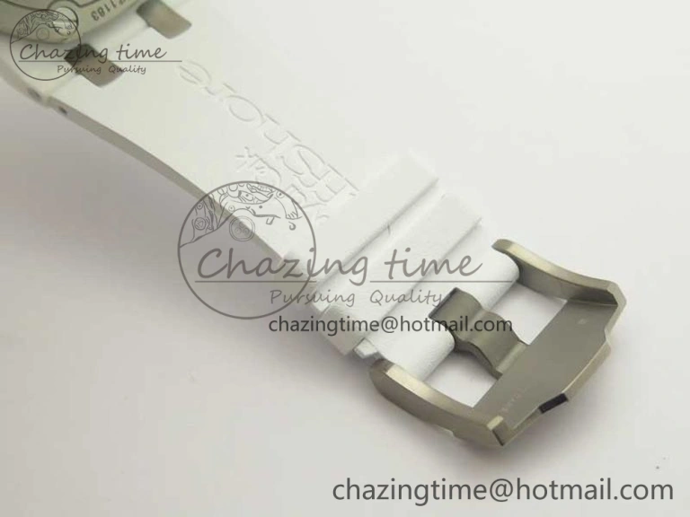 Royal Oak Offshore Diver Solid White Ceramic JF 1:1 Best Edition On White Rubber Strap A3120 V2