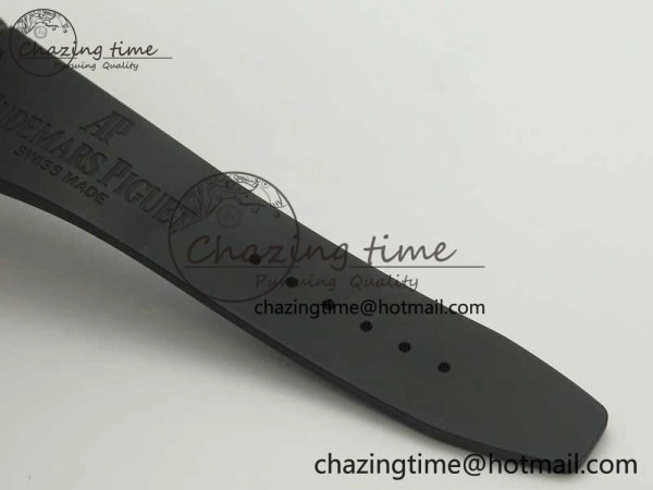 Royal Oak Offshore “GINZA 7” Forged Carbon JF Best Edition on Rubber Strap A3126 V2 w  Cyclops