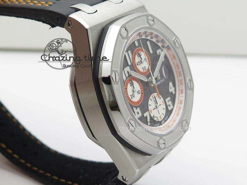 Royal Oak Offshore “Gentleman Driver” JF Best Edition on Black Leather Strap A7750