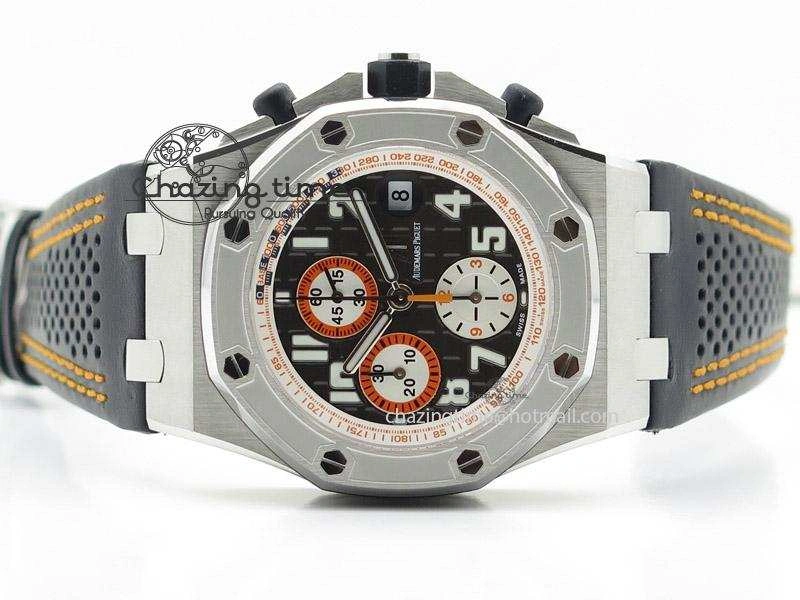 Royal Oak Offshore “Gentleman Driver” JF Best Edition on Black Leather Strap A7750