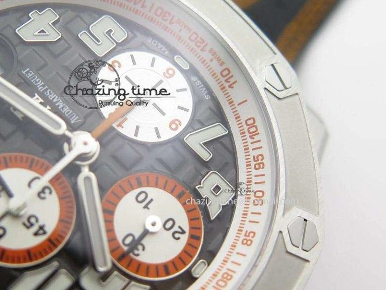 Royal Oak Offshore “Gentleman Driver” JF Best Edition on Black Leather Strap A7750