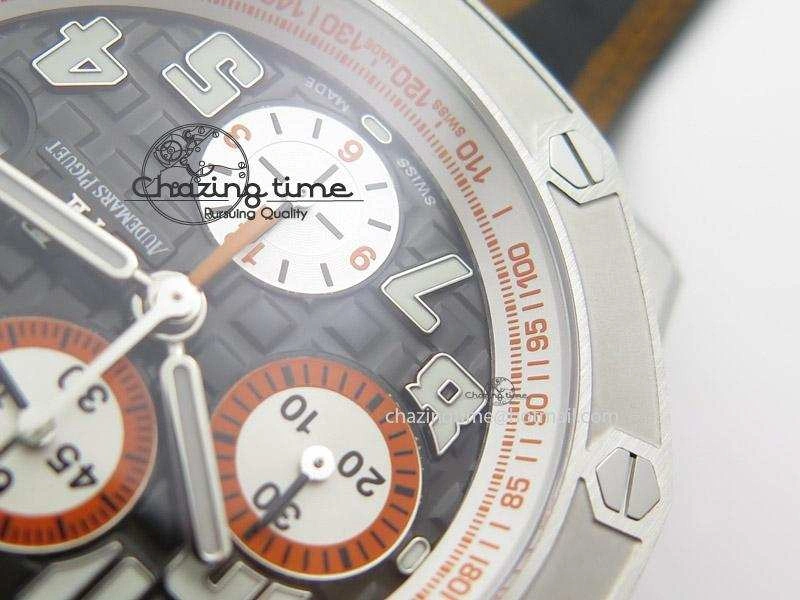 Royal Oak Offshore “Gentleman Driver” JF Best Edition on Black Leather Strap A7750