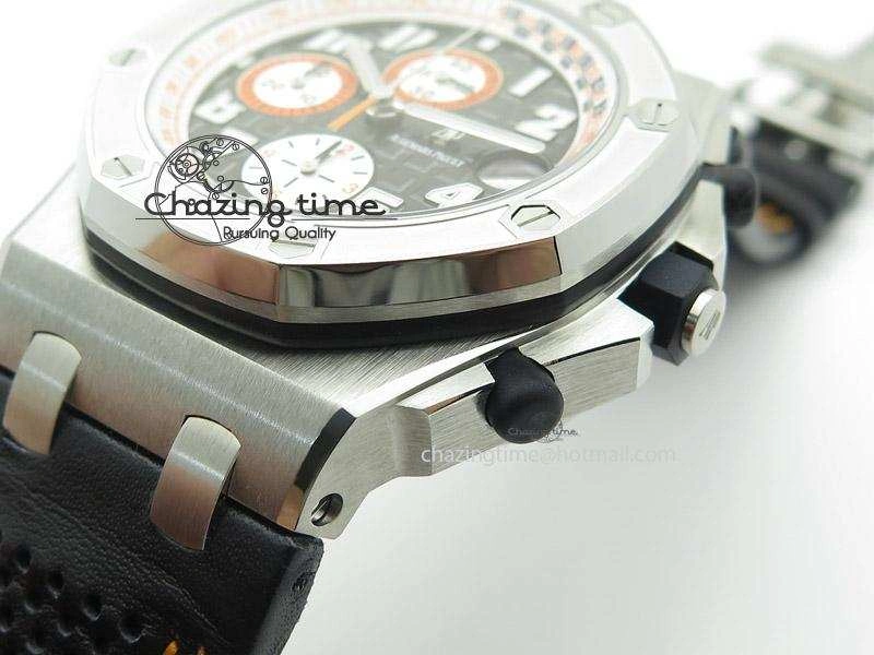 Royal Oak Offshore “Gentleman Driver” JF Best Edition on Black Leather Strap A7750