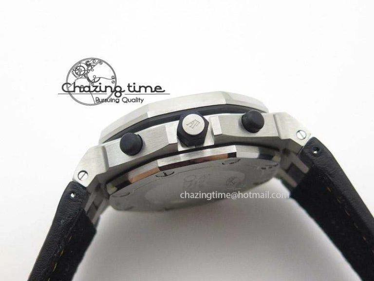 Royal Oak Offshore “Gentleman Driver” JF Best Edition on Black Leather Strap A7750