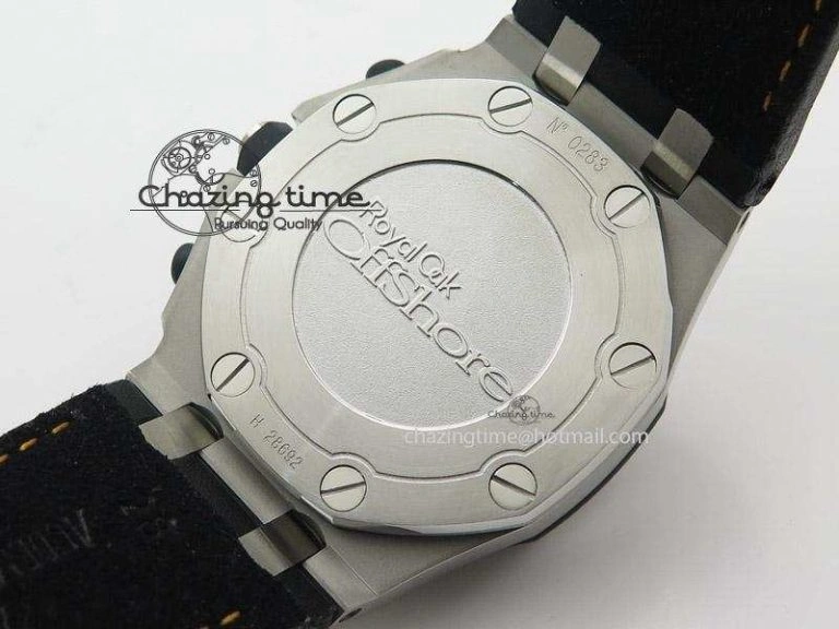 Royal Oak Offshore “Gentleman Driver” JF Best Edition on Black Leather Strap A7750