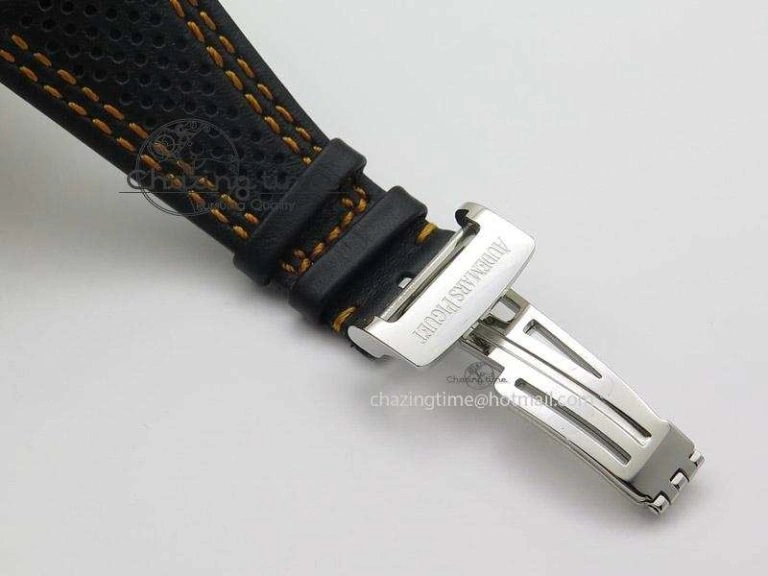 Royal Oak Offshore “Gentleman Driver” JF Best Edition on Black Leather Strap A7750