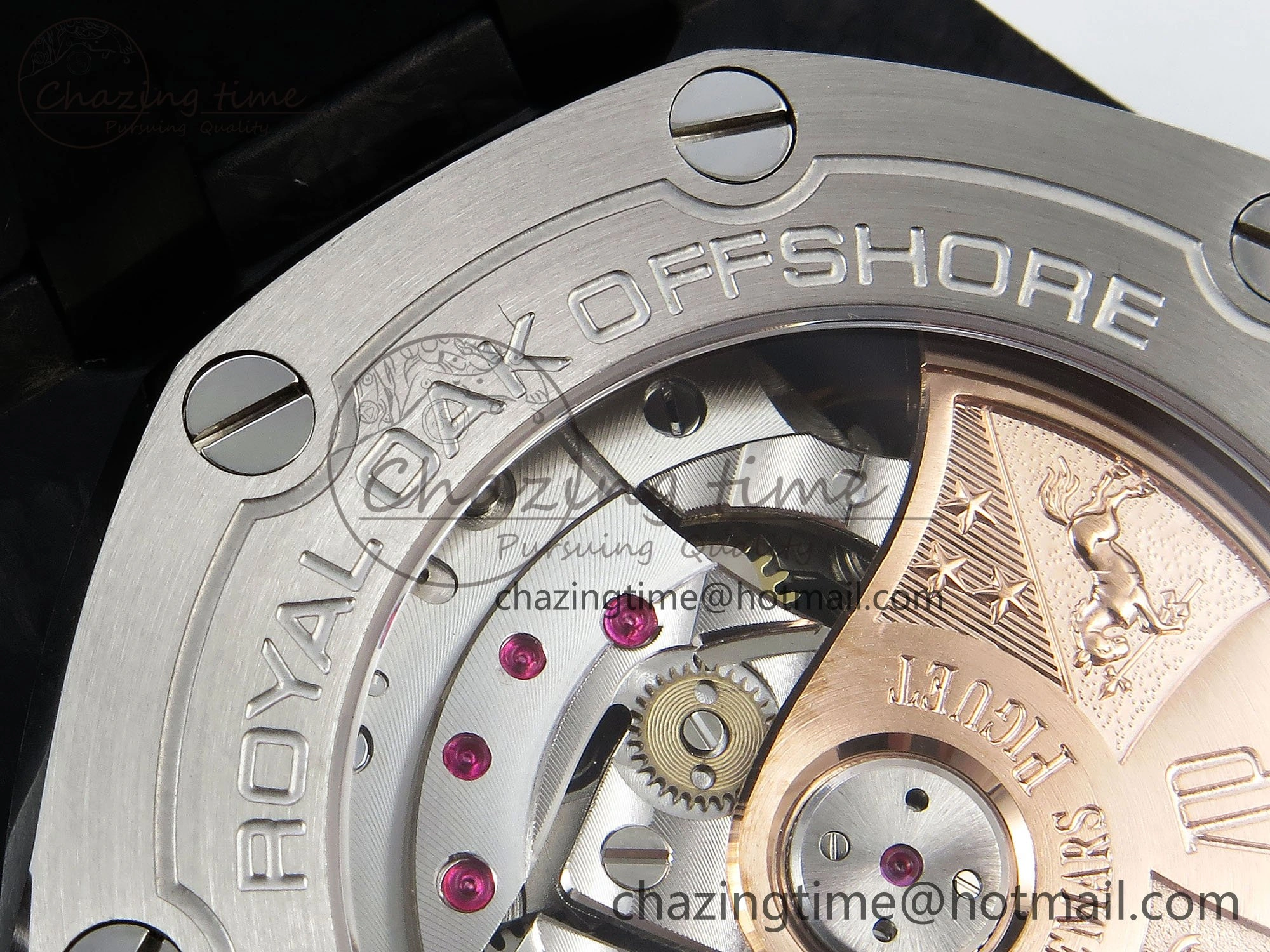 Royal Oak Offshore ‘Ginza 7’ APF Best Edition on Black Rubber Strap A3126