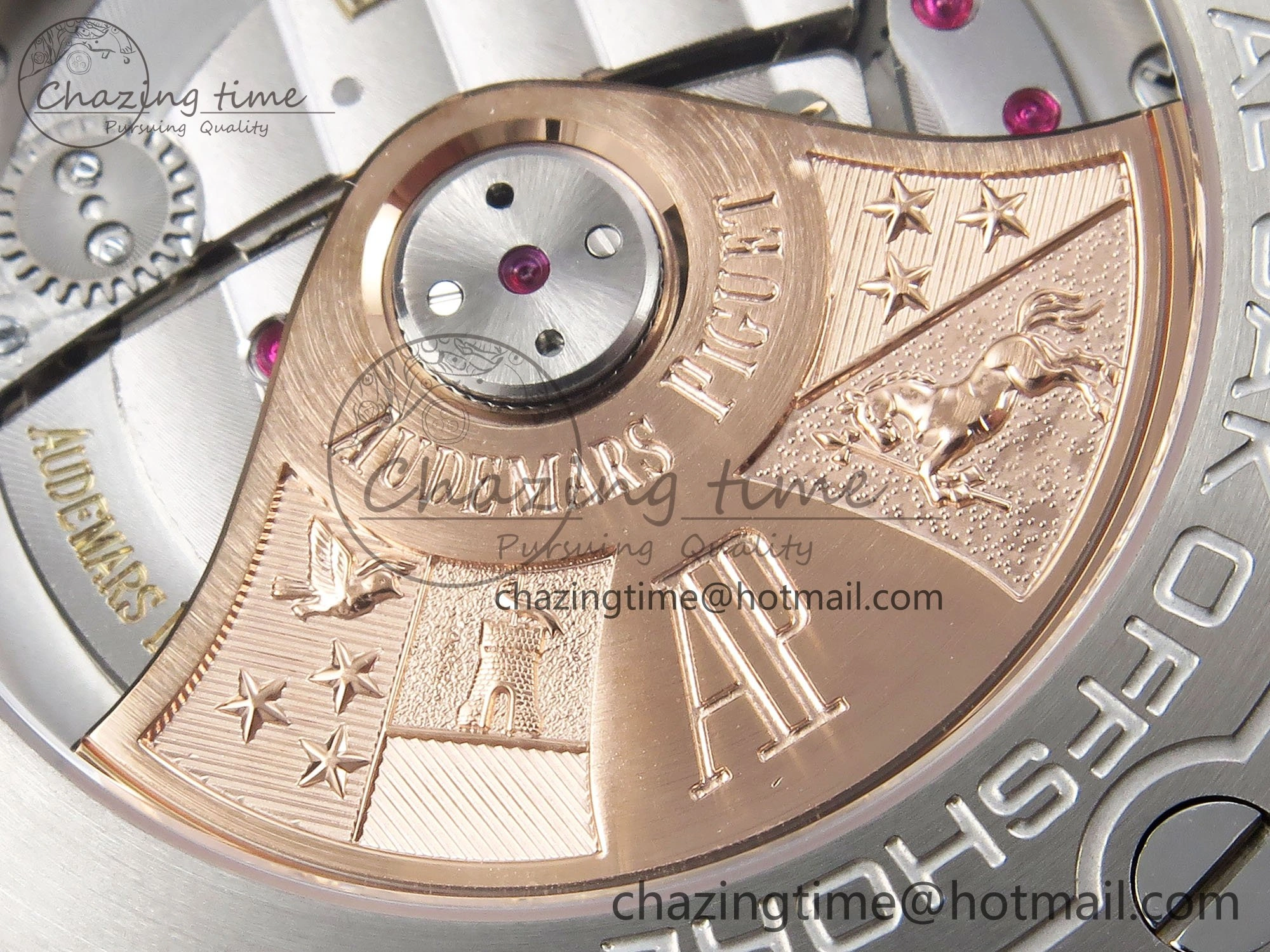 Royal Oak Offshore ‘Ginza 7’ APF Best Edition on Black Rubber Strap A3126