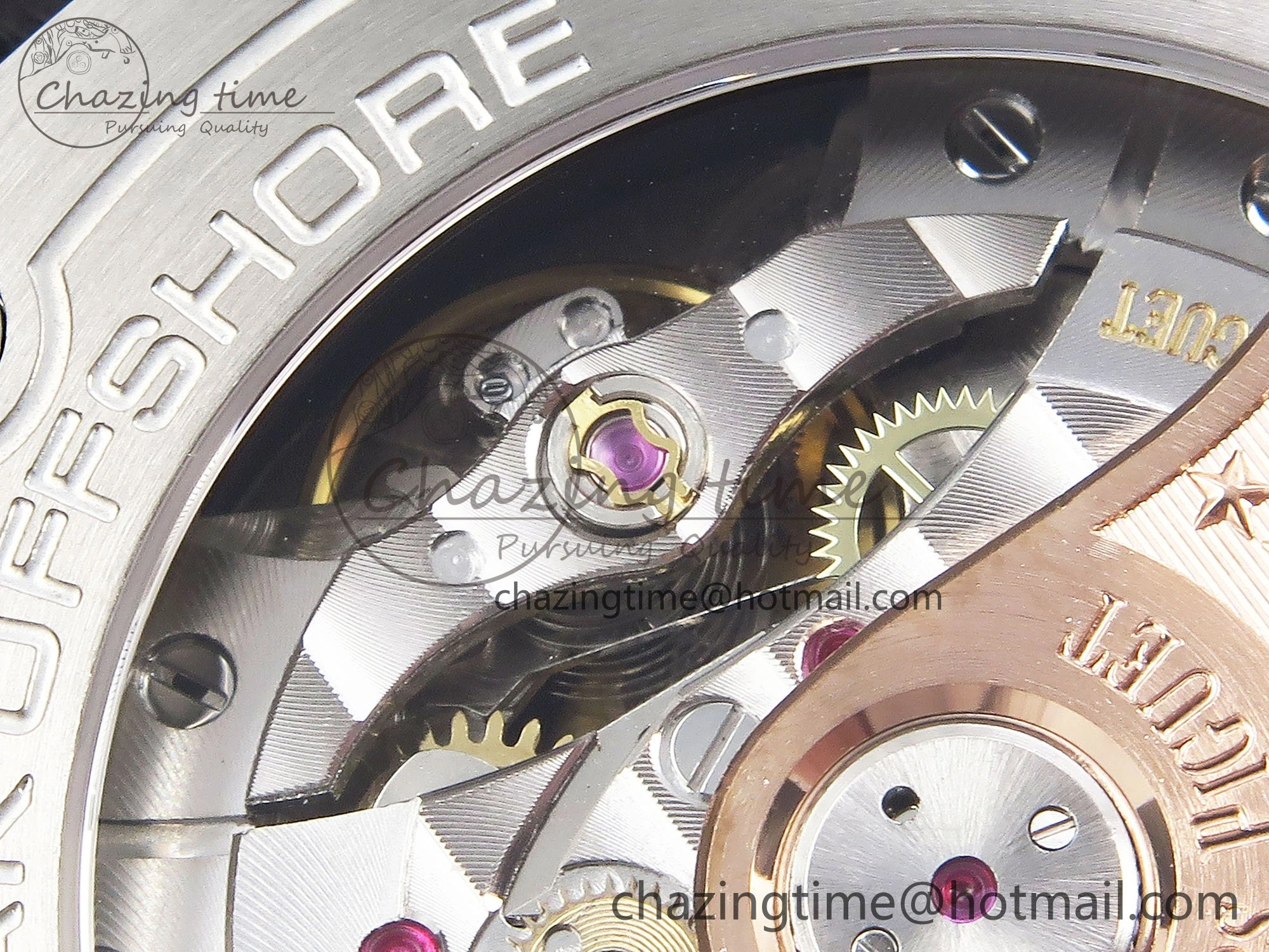 Royal Oak Offshore ‘Ginza 7’ APF Best Edition on Black Rubber Strap A3126