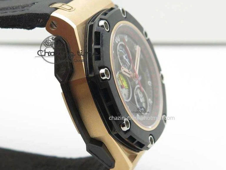 Royal Oak Offshore Grand Prix RG JF Best Edition Real Forge Carbon Parts V3 A3126 (Free XS Rubber Strap)