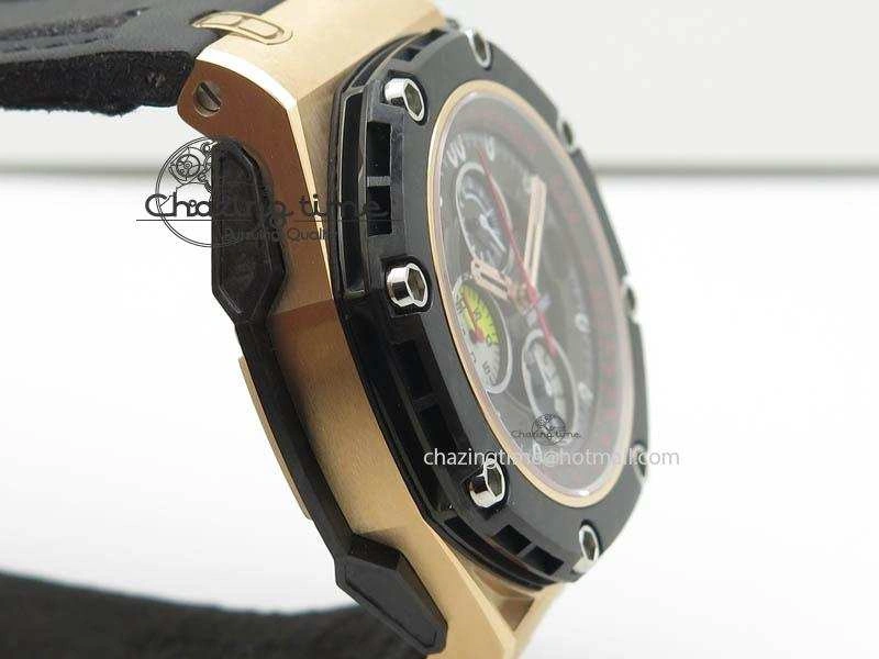 Royal Oak Offshore Grand Prix RG JF Best Edition Real Forge Carbon Parts V3 A3126 (Free XS Rubber Strap)