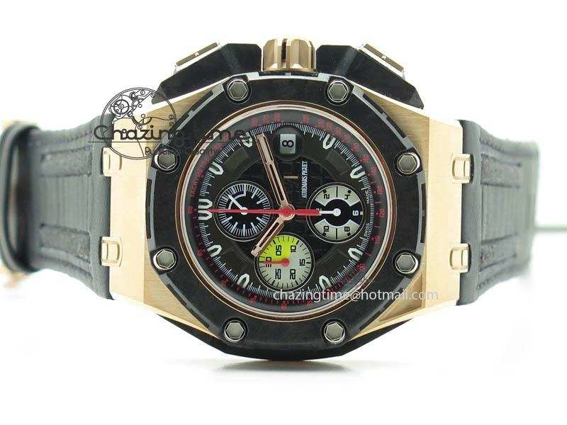 Royal Oak Offshore Grand Prix RG JF Best Edition Real Forge Carbon Parts V3 A3126 (Free XS Rubber Strap)