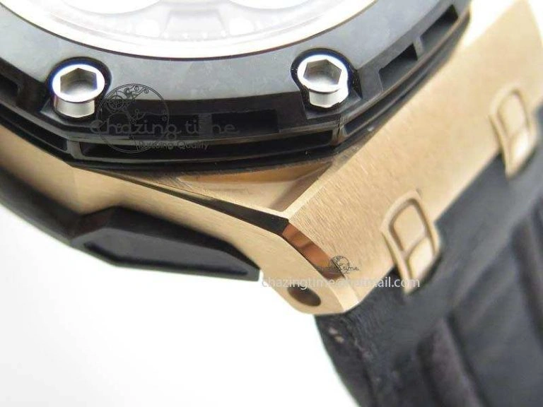 Royal Oak Offshore Grand Prix RG JF Best Edition Real Forge Carbon Parts V3 A3126 (Free XS Rubber Strap)