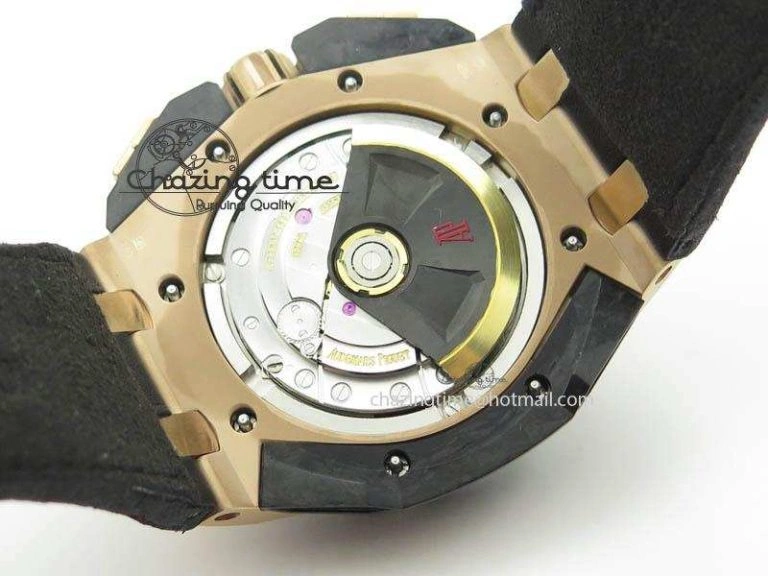 Royal Oak Offshore Grand Prix RG JF Best Edition Real Forge Carbon Parts V3 A3126 (Free XS Rubber Strap)