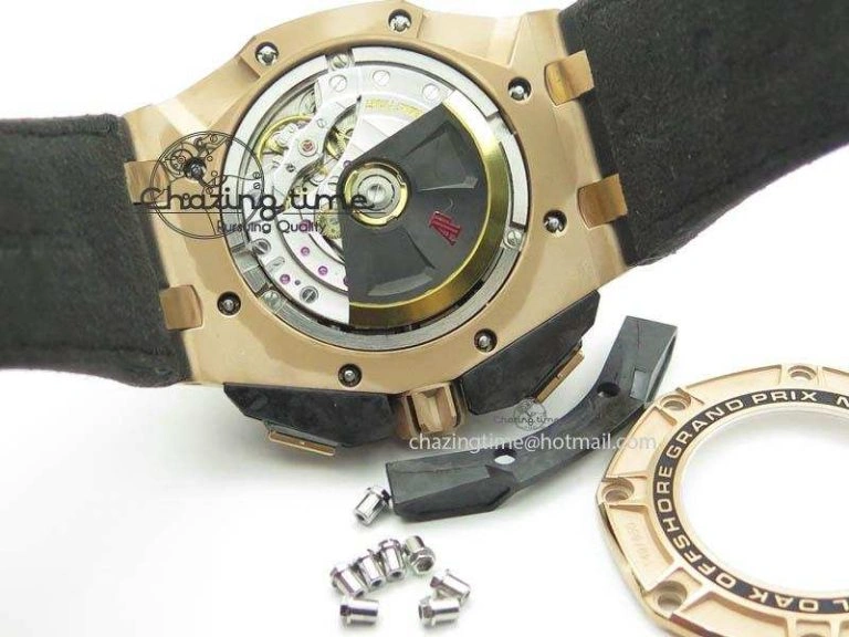 Royal Oak Offshore Grand Prix RG JF Best Edition Real Forge Carbon Parts V3 A3126 (Free XS Rubber Strap)