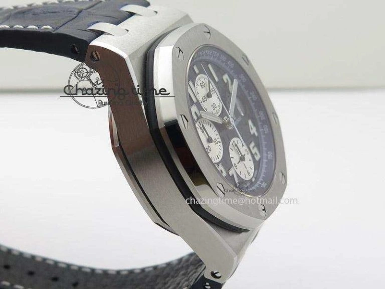 Royal Oak Offshore JF Best Edition Blue Themes on Blue Leather Strap A7750