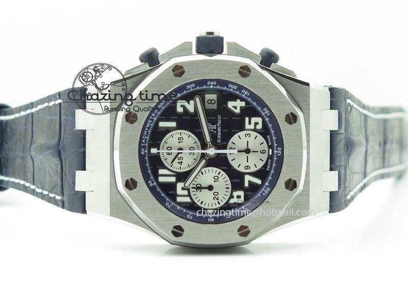 Royal Oak Offshore JF Best Edition Blue Themes on Blue Leather Strap A7750